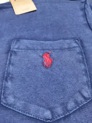 Polo Ralph Lauren Camiseta Talla S Azul