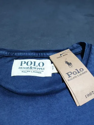 Polo Ralph Lauren Camiseta Talla S Azul