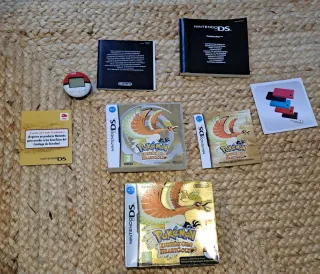 Pokémon Heart Gold Edición Oro Completo DS