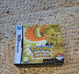 Pokémon Heart Gold Edición Oro Completo DS