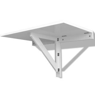 Mesa abatible blanca