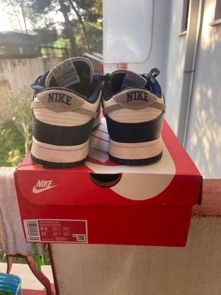 Nike Dunk Low Blu/Bianco Tg 43