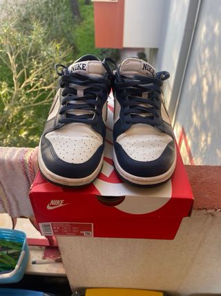 Nike Dunk Low Blu/Bianco Tg 43