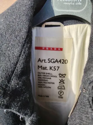 Cappotto Lana PRADA Vintage