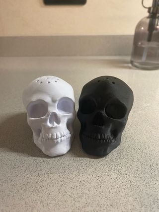 Set porta sale e pepe Teschio