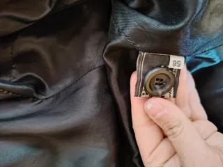 Giacca Pelle Bassetti Vintage Nera