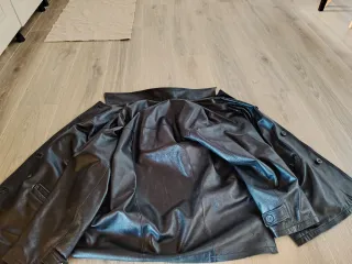 Giacca Pelle Bassetti Vintage Nera