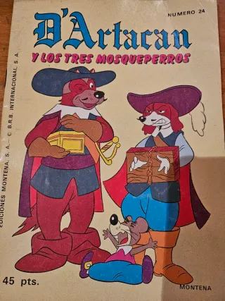 D'Artacan y los tres mosquep. Nº 24