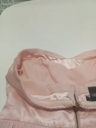 Vestido rosa tul ocasión especial