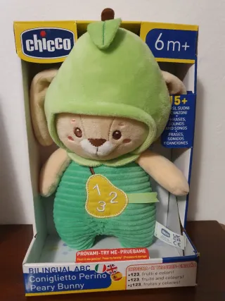 Chicco Peluche Interattivo Pera Trilingue Numeri