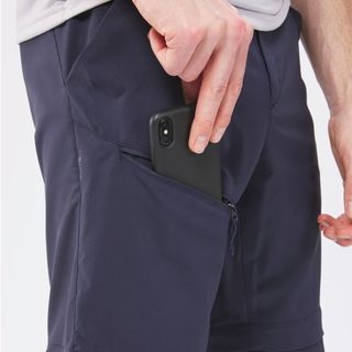 Pantalón desmontable de montaña y trekking Hombre Quechua