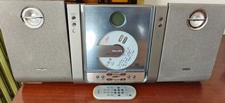 Minicadena Philips Gris y Plata