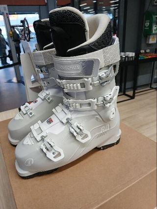 Botas esquí Mujer flex 80, PST 500 blanco