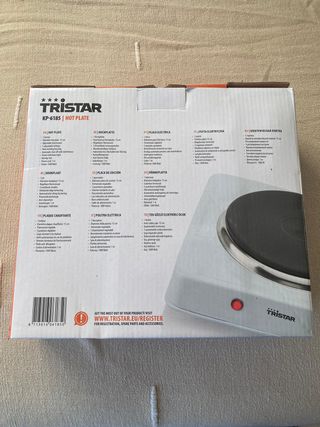 Placa eléctrica Tristar 1 fuego