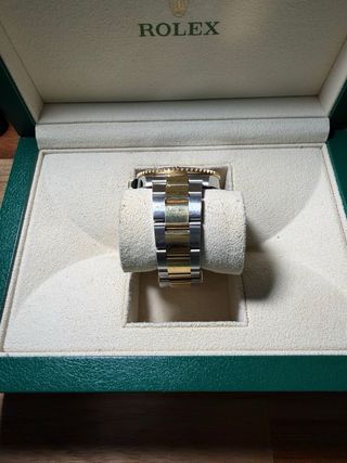 Rolex Submariner Date Azul Oro y Acero