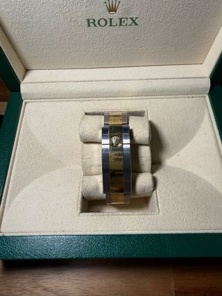 Rolex Submariner Date Azul Oro y Acero