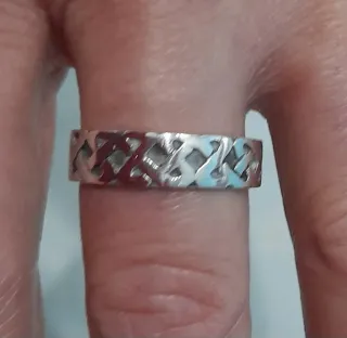 Lote 4 Anillos Ajustables Hombre