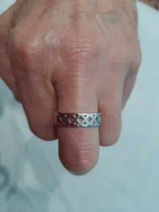 Lote 4 Anillos Ajustables Hombre