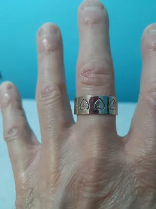 Lote 4 Anillos Ajustables Hombre