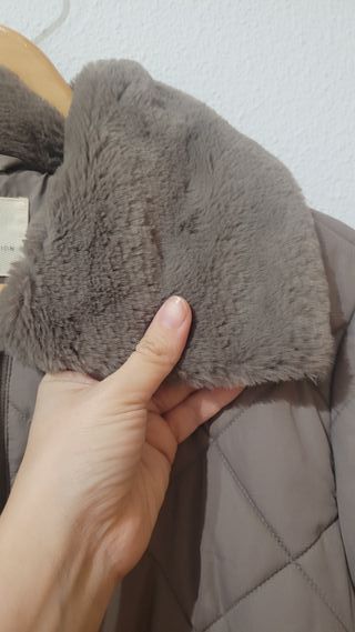 Abrigo ligero acolchado