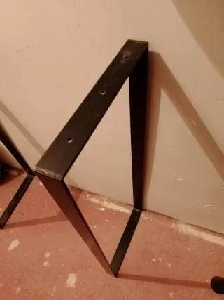 Patas metálicas para aparador, mesa o encimera