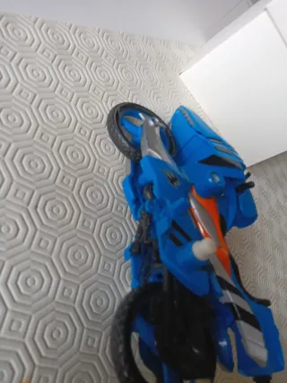 Moto Power Rangers Jungle Fury Blu