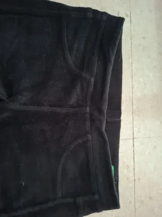 Pantalón pana Benetton negro