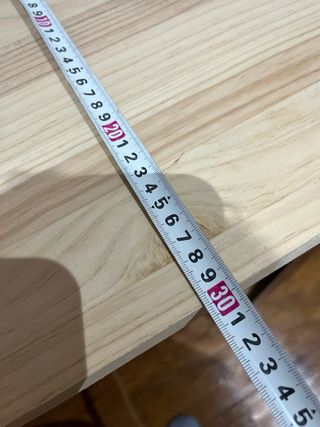 Consola recibidor de madera y metal