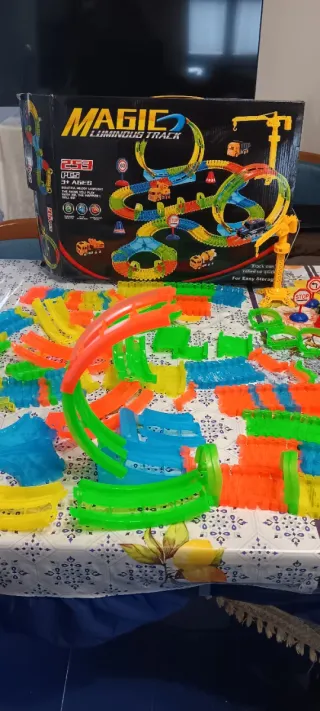 Pista Magica Luminosa DIY