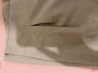 Pantalón ancho beige