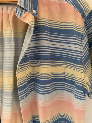 Camisa Wrangler Talla L Rayas Verano