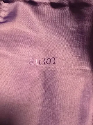 Falda Loewe Morada y Roja