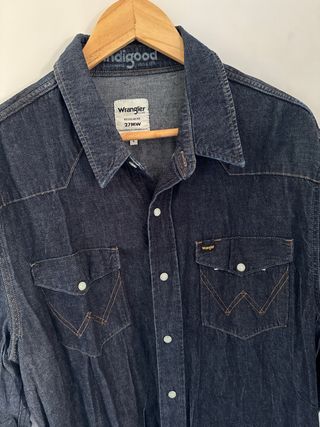 Camisa Vaquera Wrangler Talla L
