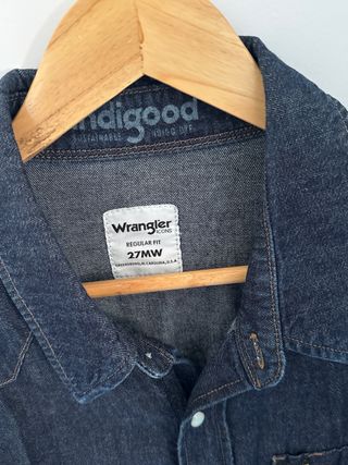 Camisa Vaquera Wrangler Talla L