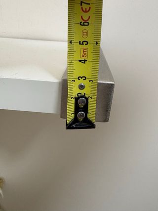 2 Baldas acero y blancas