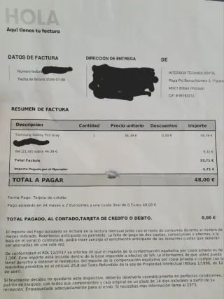 Samsung Galaxy Fit 3 Nuevo