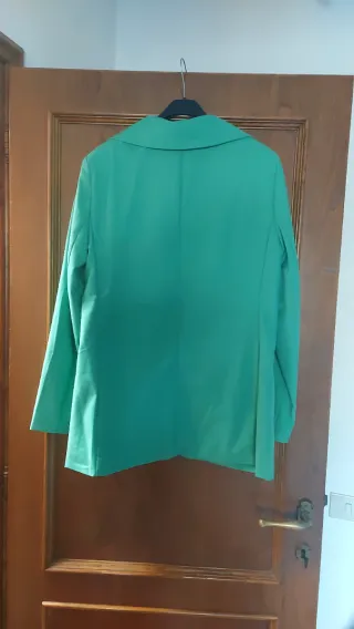 Giacca donna verde menta nuova