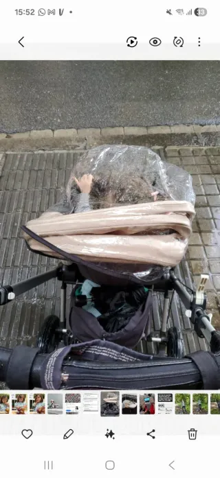 Funda lluvia Bugaboo Cameleon