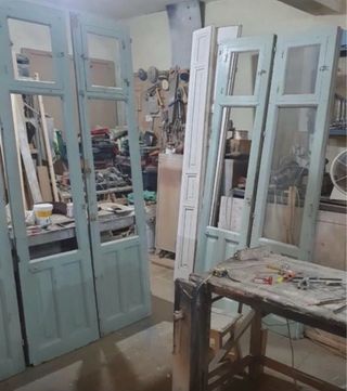 Puertas de madera antiguas preciosas