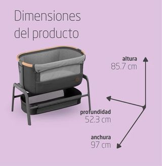 Maxi-Cosi Iora Cuna Colecho Gris