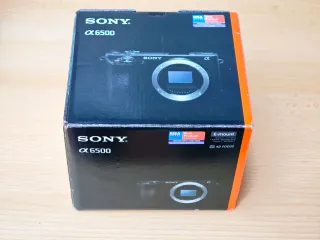 Cámara Sony a6500 (Sólo Cuerpo)