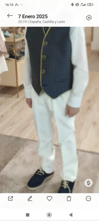 Traje Almirante niño comunión Nova Drima