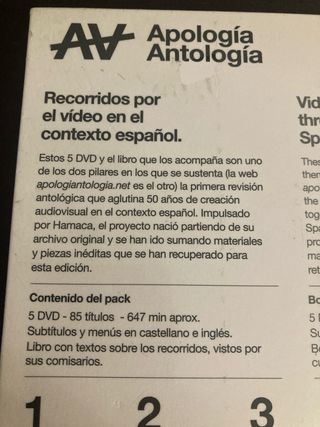 AV Antologia/ Apologia DVD
