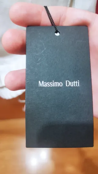 Pantalón Massimo Dutti Beige