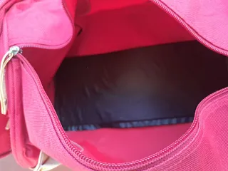 Borsone da Viaggio rosso componibile