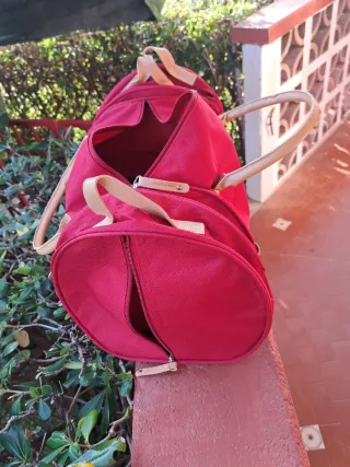 Borsone da Viaggio rosso componibile