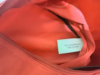 Borsone da Viaggio rosso componibile