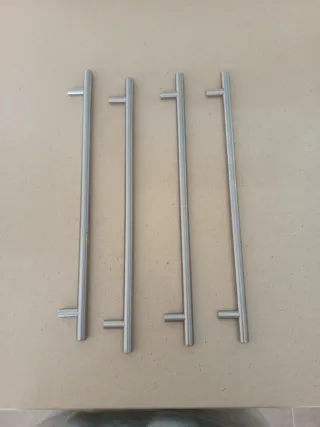 Tiradores de aluminio (4 unidades)