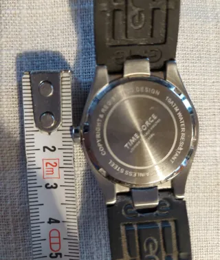 Reloj Time Force Negro y Plateado