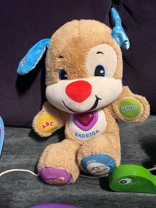 Pack Juguetes Bebé: Peluche parlanchin, coche...